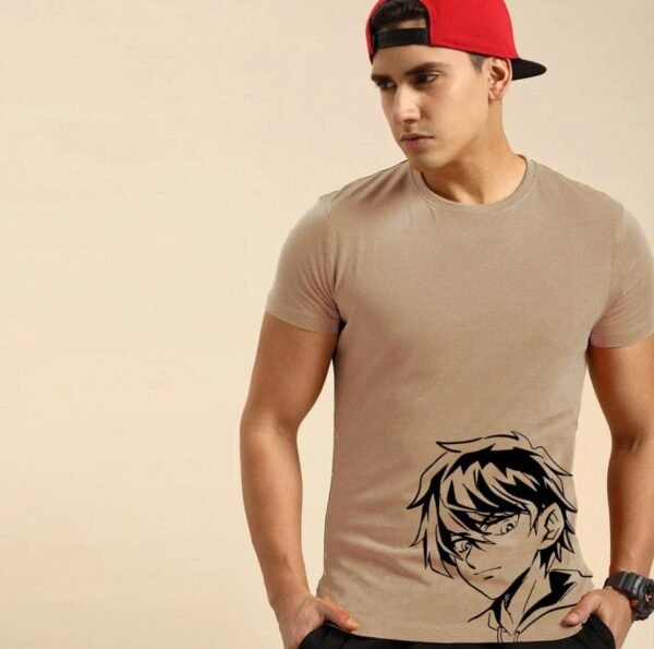 PRO ANIMI GRAPHIC MEN COTTON TEE