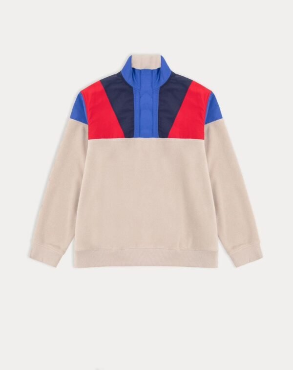 OVERSIZE PANELED SWEATSHIRT