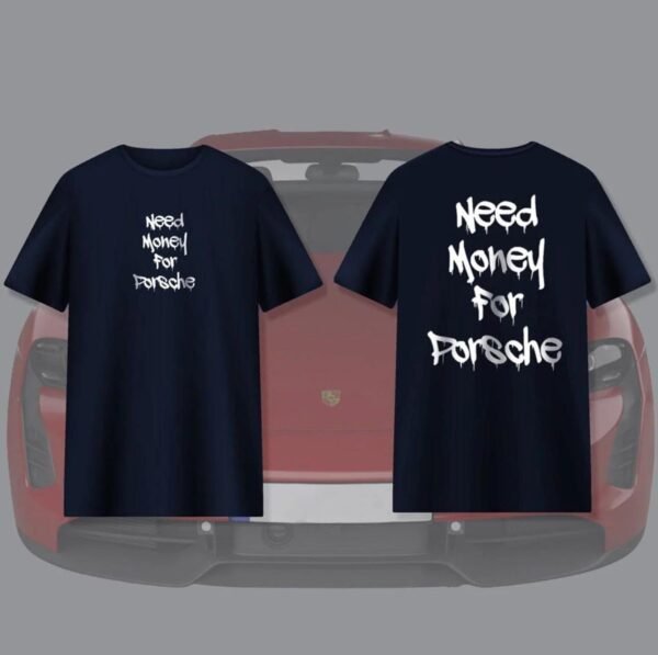 PORSCHE PASSION COTTON GRAPHIC TEE FOR MEN