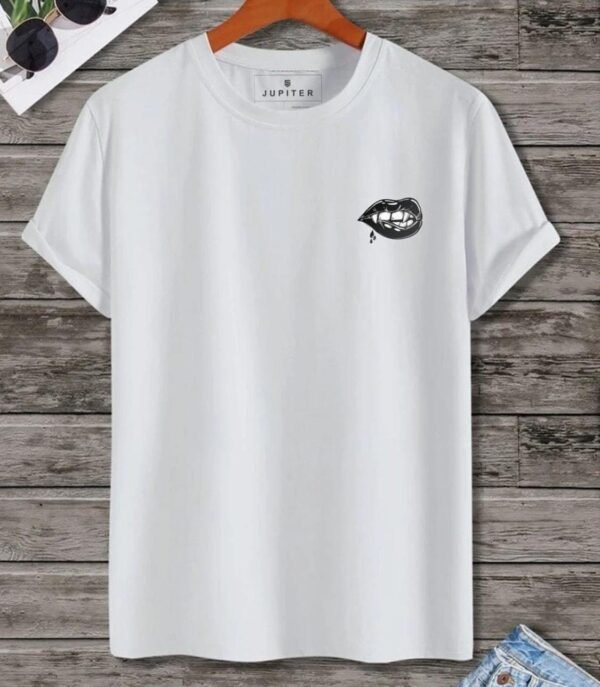 VAMPIRE GRAPHIC COTTON TEE FOR MEN