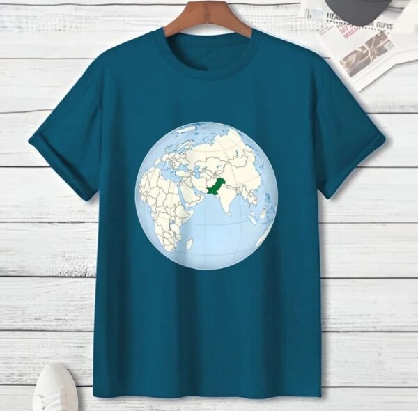 GLOBE COTTON GRAPHIC TEE FOR MEN