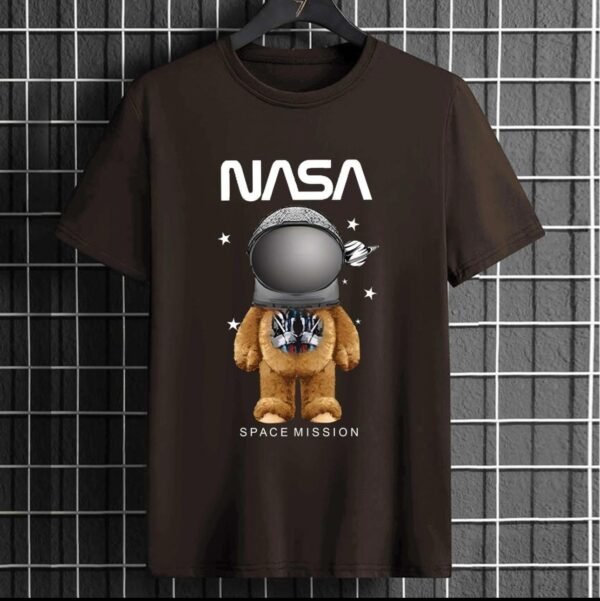 SPACE MISSIONS COTTON GRAPHIC TEE FOR MEN