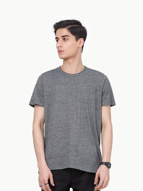 Regular Fit Two Tone Tee – FMTBT23-021