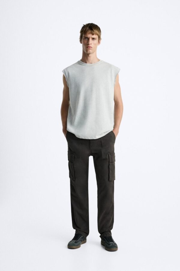 RELAXED FIT CARGO TROUSERS