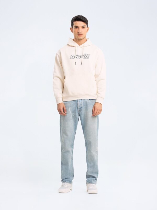 Typographic Print Hoodie – FMTH23-018